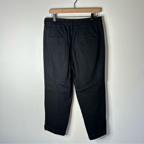 Banana Republic Black Mid-Rise Straight Trousers - Picture 7 of 9